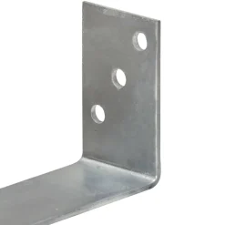 vidaXL Grondankers 6 st 7x6x30 cm gegalvaniseerd staal zilverkleurig