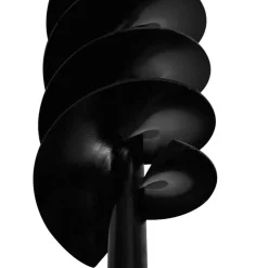 vidaXL Grondboor 100 mm met 5 m verlengstuk Staal