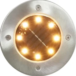 vidaXL Grondlampen 8 st solar LED RGB-kleur
