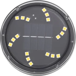 vidaXL Grondlampen 4 st solar met grondpennen warmwit
