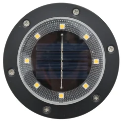 vidaXL Grondlampen 4 st solar met grondpennen warmwit