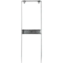 vidaXL Grondpinnen voor HKC schutting 2 st 40 cm staal
