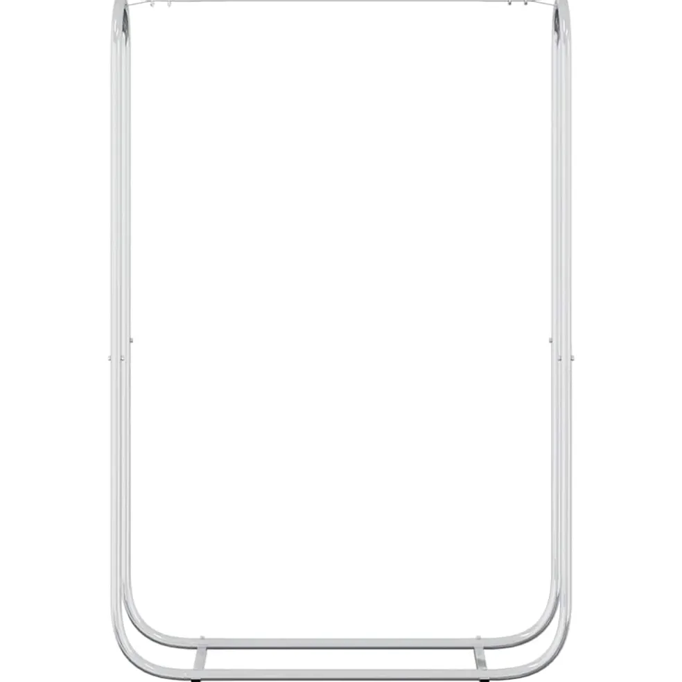 vidaXL Haardhoutrek 100x25x150 cm gegalvaniseerd staal