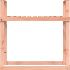 vidaXL Haardhoutrek 110x35x108,5 cm massief douglashout
