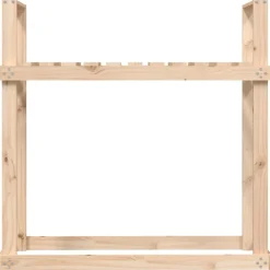 vidaXL Haardhoutrek 110x35x108,5 cm massief grenenhout