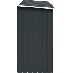 vidaXL Haardhoutschuur 172x91x154 cm gegalvaniseerd staal antraciet