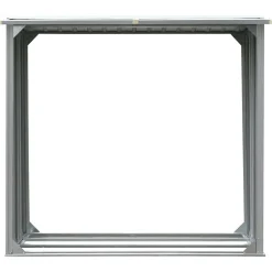 vidaXL Haardhoutschuur 172x91x154 cm gegalvaniseerd staal grijs