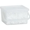vidaXL Haarelastiekjes paard 2500 st silicone wit