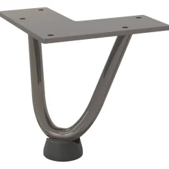 vidaXL Haarnadelpoten voor Salontafel 4 st 10 cm massief staal naturel