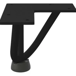 vidaXL Haarnadelpoten voor Salontafel 4 st 10 cm massief staal zwart