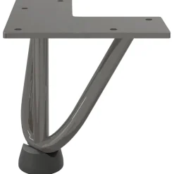 vidaXL Haarnadelpoten voor Salontafel 4 st 10 cm massief staal naturel