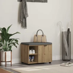 vidaXL Halbank Artisan Eik 60 x 38 x 46 cm