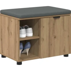 vidaXL Halbank Artisan Eik 60 x 38 x 46 cm