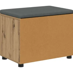 vidaXL Halbank Artisan Eik 60 x 38 x 46 cm