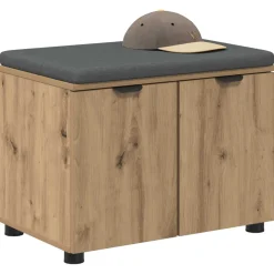 vidaXL Halbank Artisan Eik 60 x 38 x 46 cm