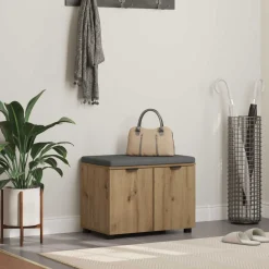 vidaXL Halbank Artisan Eik 60 x 38 x 46 cm