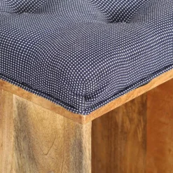 vidaXL Halbankje 100x35x47 cm massief mangohout