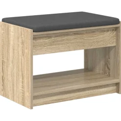 vidaXL Halbank Sonoma Eiken 63 x 38 x 45 cm