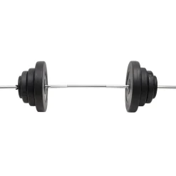 vidaXL Halter met gewichten 60 kg