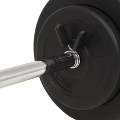 vidaXL Halter met gewichten 60 kg