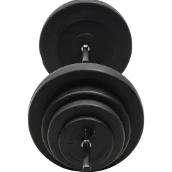 vidaXL Halter met gewichten 60 kg