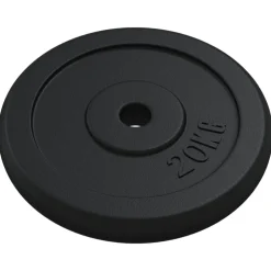 vidaXL Halterschijf 20 kg gietijzer