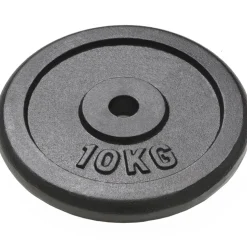 vidaXL Halterschijven 4 st 2x10 kg en 2x5 kg gietijzer
