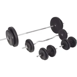 vidaXL Halterset 90 kg