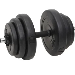 vidaXL Halterset met gewichten 60 kg