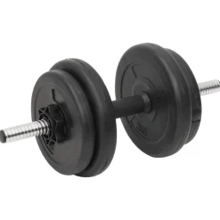 vidaXL Halterset met gewichten curl 60 kg