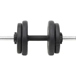 vidaXL Halterset met gewichten 60 kg