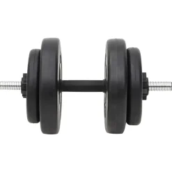 vidaXL Halterset met gewichten 60 kg