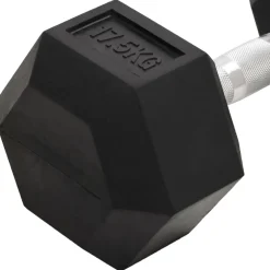 vidaXL Halters 17,5 kg gietijzer