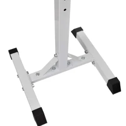 vidaXL Halter-/squatrek met halterset 60,5 kg
