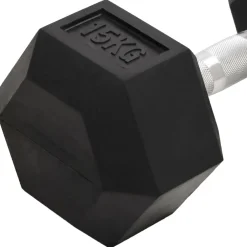 vidaXL Halters 2 st 15 kg totaal gietijzer