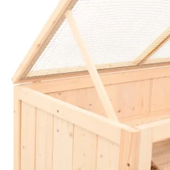vidaXL Hamsterkooi 104x52x54 cm massief vurenhout