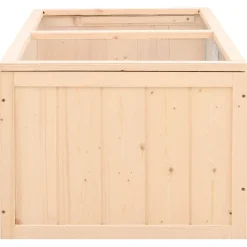 vidaXL Hamsterkooi 104x52x38 cm massief vurenhout