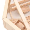 vidaXL Hamsterkooi 80x40x43 cm massief vurenhout