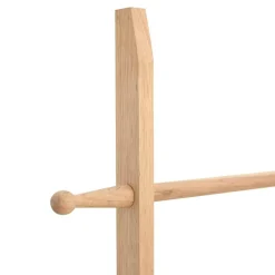 vidaXL Handdoekenladder 170 cm massief walnotenhout