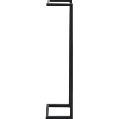 vidaXL Handdoekenrek 25x20x95 cm ijzer zwart
