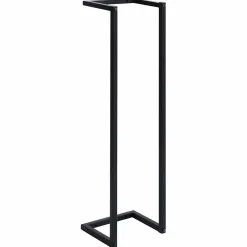 vidaXL Handdoekenrek 25x20x95 cm ijzer zwart