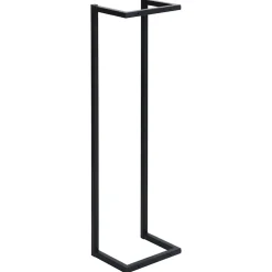 vidaXL Handdoekenrek 25x20x95 cm ijzer zwart