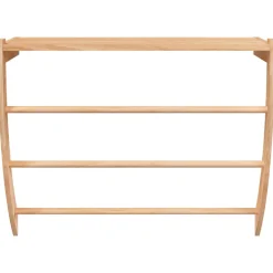 vidaXL Handdoekenrek 60x25,5x49 cm massief walnotenhout