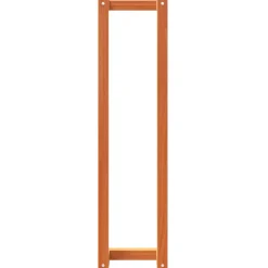 vidaXL Handdoekenrek 23x18x90 cm massief grenenhout wasbruin