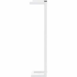 vidaXL Handdoekenrek 12,5x12,5x60 cm staal wit