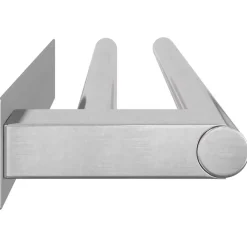 vidaXL Handdoekrek Zilver 40 x 9 x 4 cm Roestvrij staal