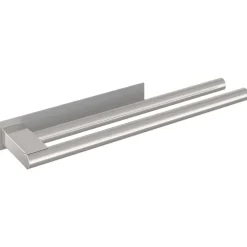 vidaXL Handdoekrek Zilver 40 x 9 x 4 cm Roestvrij staal