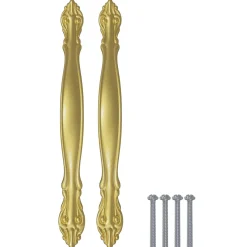vidaXL Handvat 2 st Goud 143 x 19,2 x 20 mm Zinklegering