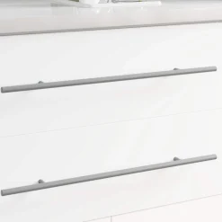 vidaXL Handvat 2 st Zilver 500 mm Staal