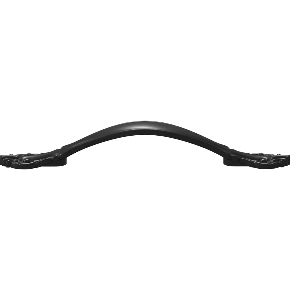 vidaXL Handvat 968 st Zwart Zinklegering
